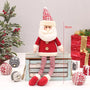 30-70CM Christmas Present Santa Claus Scalable Plush Toy – A Kawaii Holiday Hug You Can Stretch