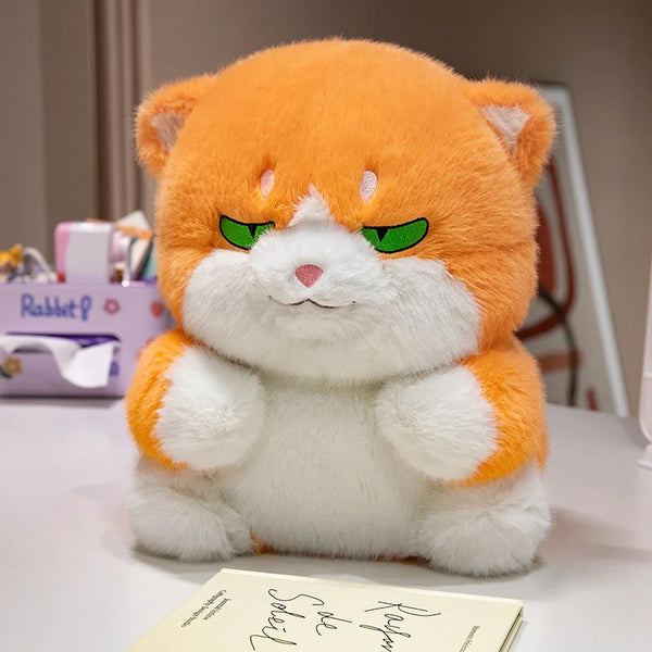 Creative Plush Round Fat Cat Plush Toys Cat Kawaii Animal Pillow Dolls Stuffed Toy