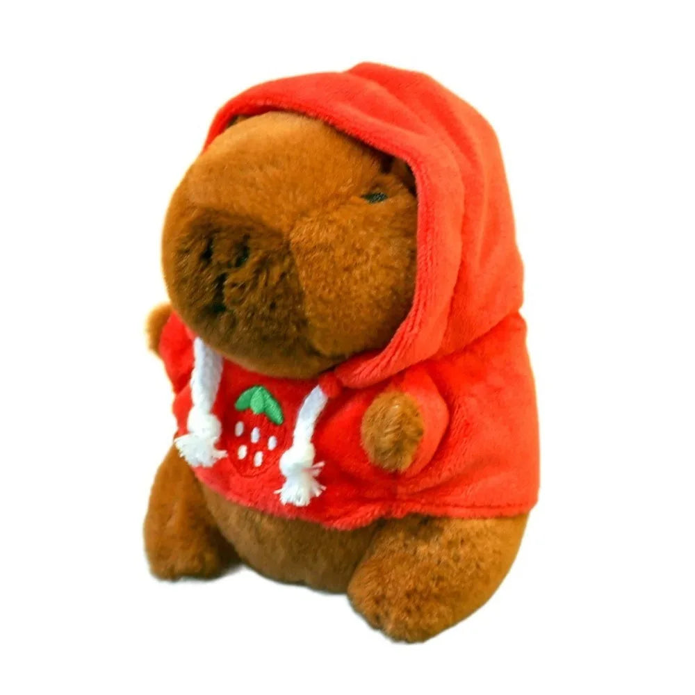 Swimming Ring Capybara Plush Capybara Keychain Stuffed Animals Cute Toy