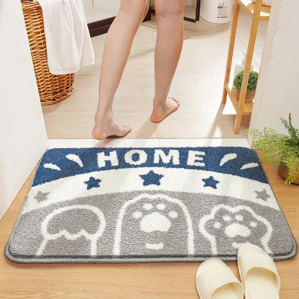 Bring a Splash of Cuteness to Your Bathroom Floor