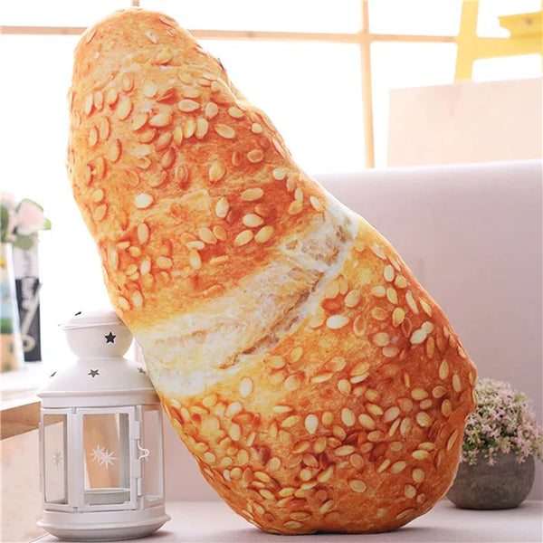 Bread Pillow many kinds Realistic Food Cushion Plush Toy Soft Stuffed Doll Delicious