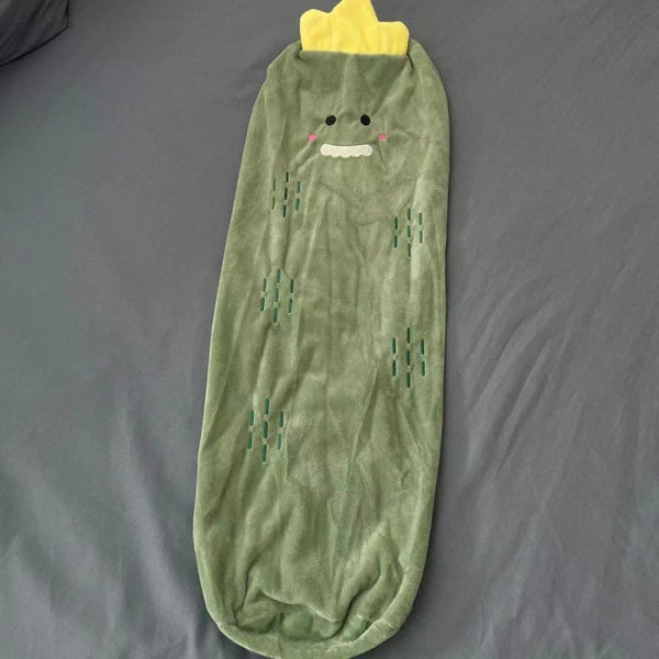 Cylindrical Pillowcase Cute Fruits Soft Long Pillowcase Neck Pillow Cover Sofa Backrest Home