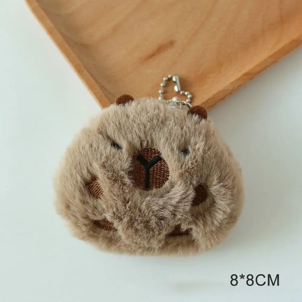 Swimming Ring Capybara Plush Capybara Keychain Stuffed Animals Cute Toy