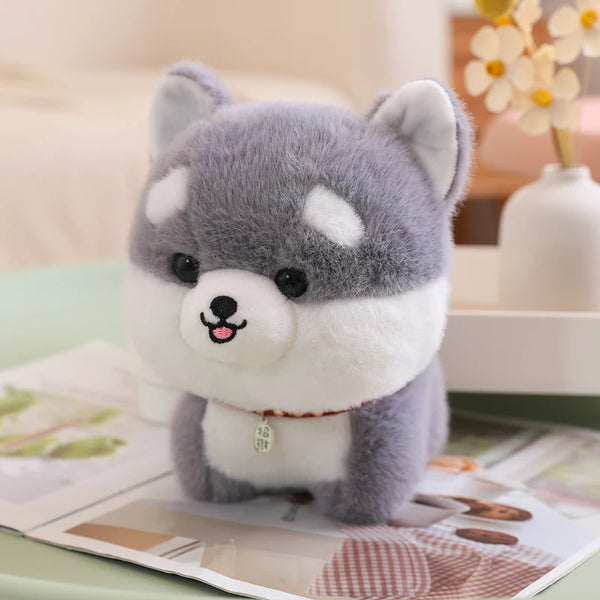 Cute Fluffy Shiba Dog Plush Toy – The Perfect Cuddly Companion
