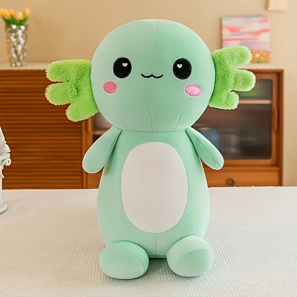 Cartoon Axolotl Plush Axolotl Plush Realistic Ambystoma Scary Amphibian Plush Toy