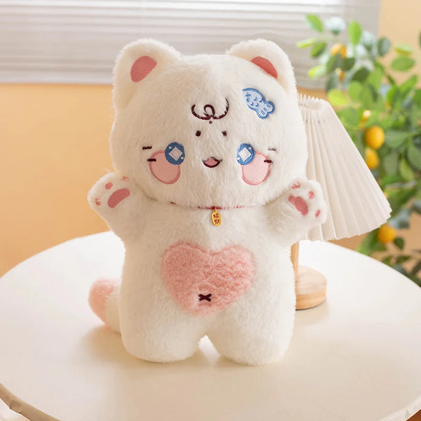 Kawaii Cat Plush Toy Pillow Stuffed Animal Cat Nap Cushion Home Decor