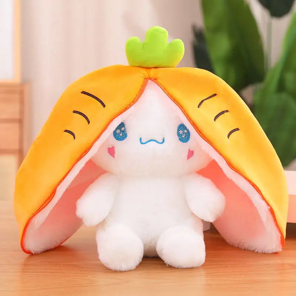 Cute Rabbit Plush Toy – Strawberry Bunny Plushie for Girls
