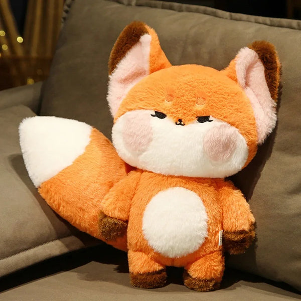 Big Tail Fox Plush Doll – Kawaii Dudu Fox Pillow for Girls and Gifts