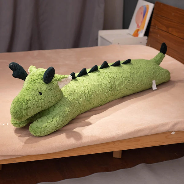 Kawaii Long Giant Curly Animal Bunny Plush Pillow – Soft Sleep Companion for Kids and Home Decor