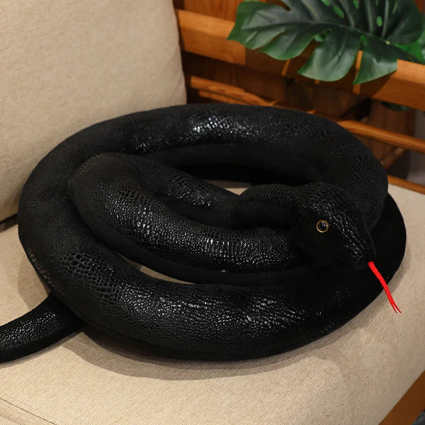 Bling Bling Boa Doll Plush Toy Wild Animal Snake Long Plushie Peluche