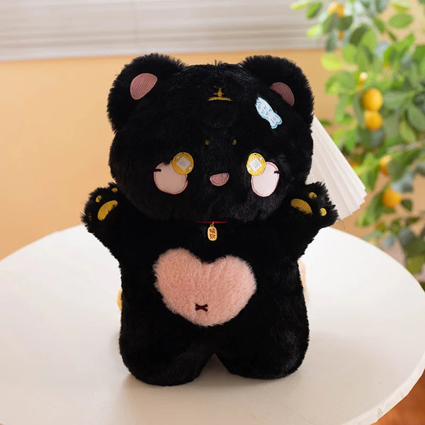Kawaii Cat Plush Toy Pillow Stuffed Animal Cat Nap Cushion Home Decor