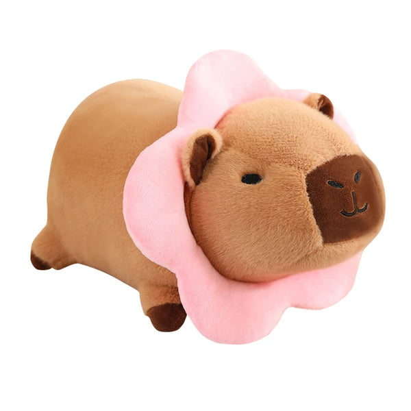 Cute Capybara Plush Toy Kawaii Soft Capybara Stuffed Toy Plushie Toys for Kids Birthday Gifts for Boys and Girls