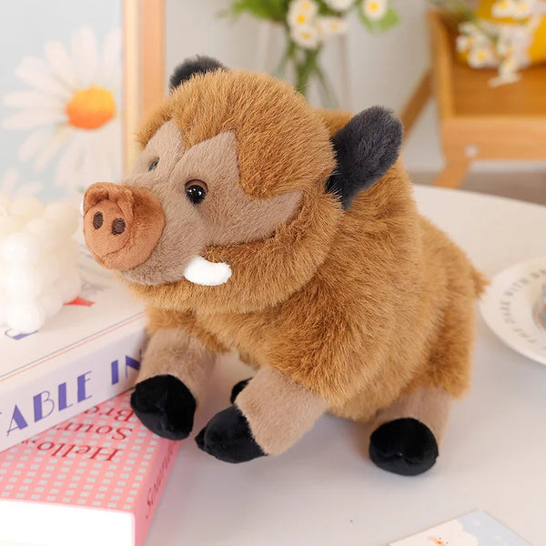 Wild Boar Plush Toy Wild Boar Doll Cute Mountain Pig Lovely Stuffed Doll