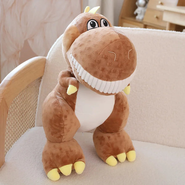 Baby Dinosaur Plush Pillow – Kawaii Soft Stuffed Animal Toy for Kids' Gifts