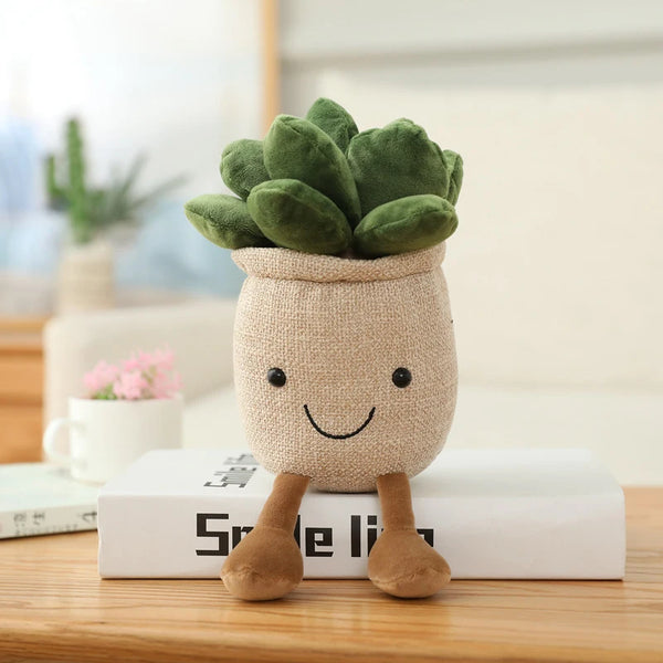 25-35cm Cute Plants Series Plush Toy Lifelike Tulip Mushroom Bluebell Flowers Dolls Stuffed Soft Kids Toys Kawaii Room Decor