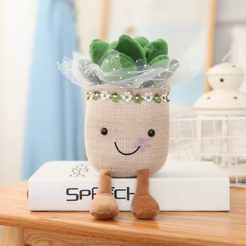 25-35cm Cute Plants Series Plush Toy Lifelike Tulip Mushroom Bluebell Flowers Dolls Stuffed Soft Kids Toys Kawaii Room Decor