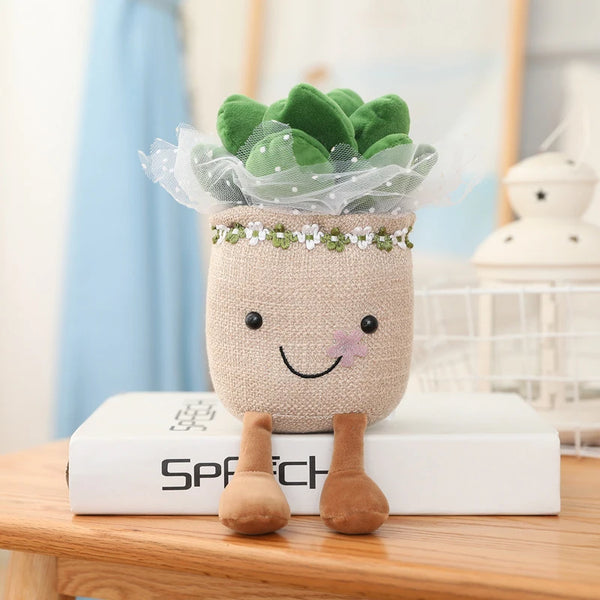 25-35cm Cute Plants Series Plush Toy Lifelike Tulip Mushroom Bluebell Flowers Dolls Stuffed Soft Kids Toys Kawaii Room Decor
