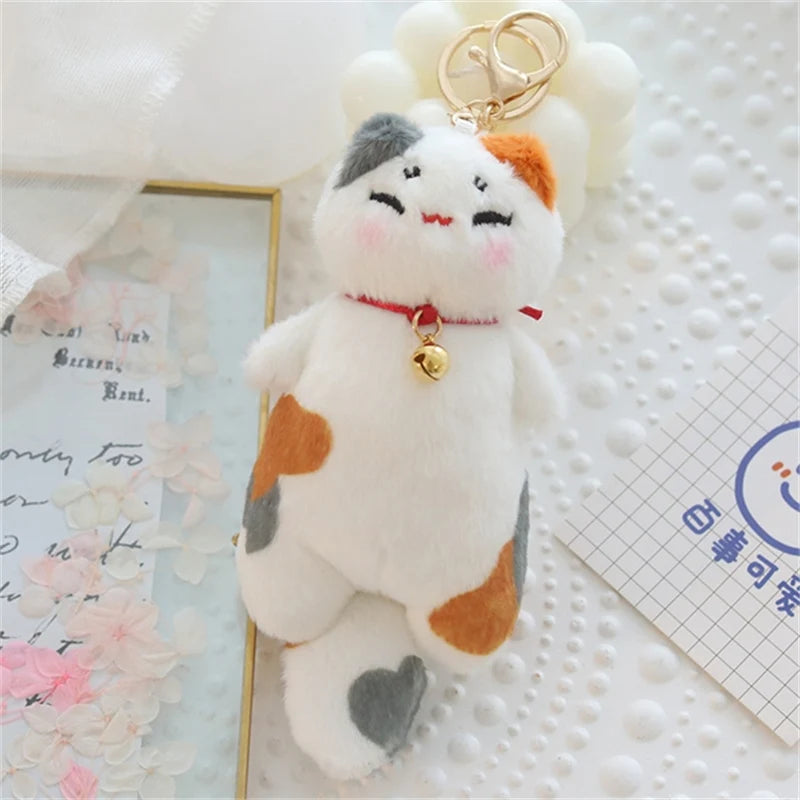 Kawaii Magic Starry Wings Sheep Plushie Keychain – Small Animal Pendant Plush for Bags & Gifts