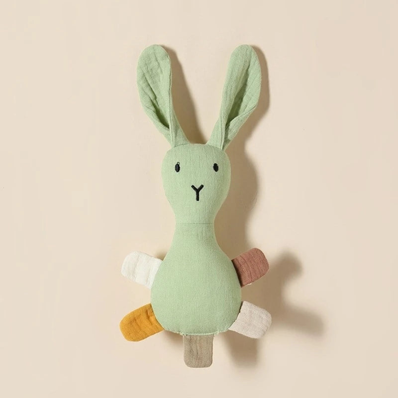 New Stuffed Bunny Doll Baby Rattle – A Gentle Friend for Every Coo and Giggle