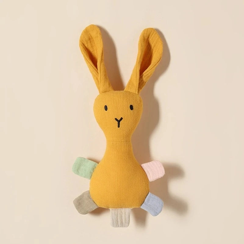 New Stuffed Bunny Doll Baby Rattle – A Gentle Friend for Every Coo and Giggle