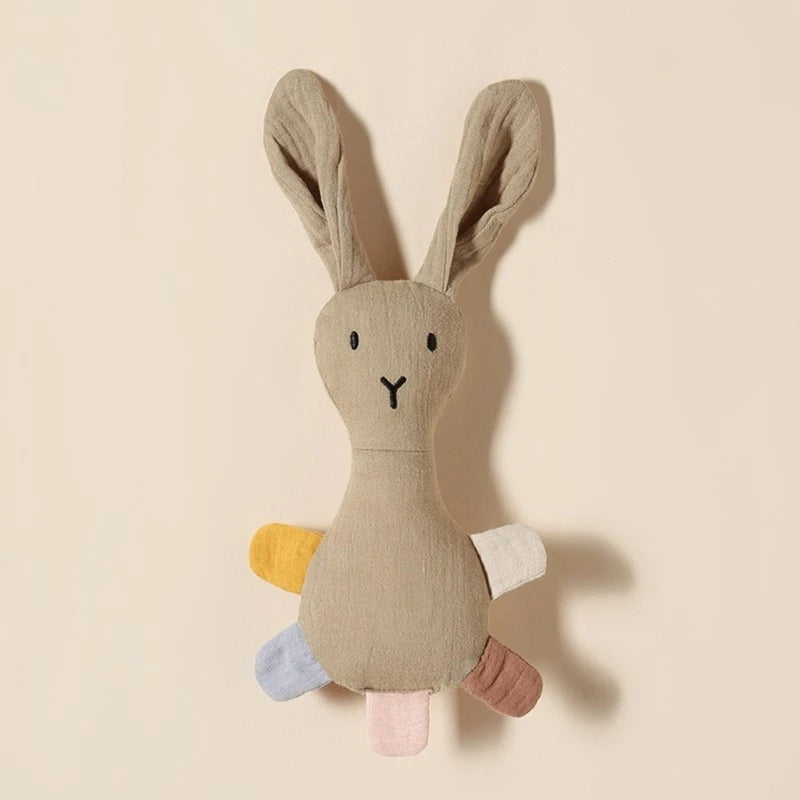 New Stuffed Bunny Doll Baby Rattle – A Gentle Friend for Every Coo and Giggle