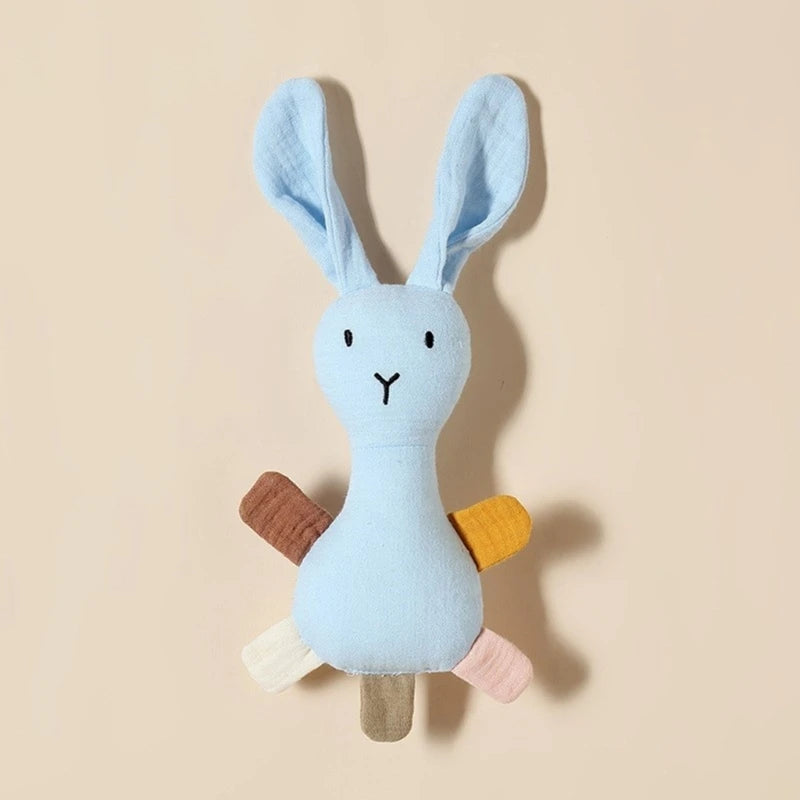 New Stuffed Bunny Doll Baby Rattle – A Gentle Friend for Every Coo and Giggle