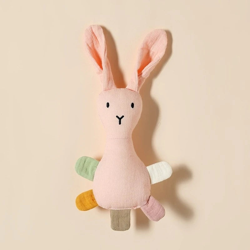 New Stuffed Bunny Doll Baby Rattle – A Gentle Friend for Every Coo and Giggle