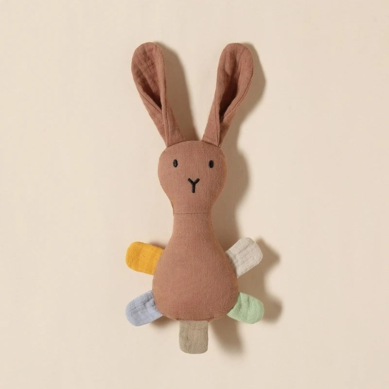 New Stuffed Bunny Doll Baby Rattle – A Gentle Friend for Every Coo and Giggle