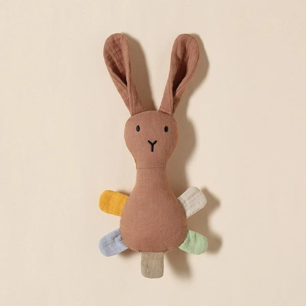 New Stuffed Bunny Doll Baby Rattle – A Gentle Friend for Every Coo and Giggle