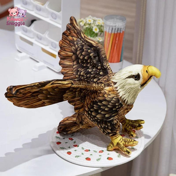 Lifelike American Eagle Plush Toys: Soar into Adventure Eagle 30cm Kawaii Snuggle