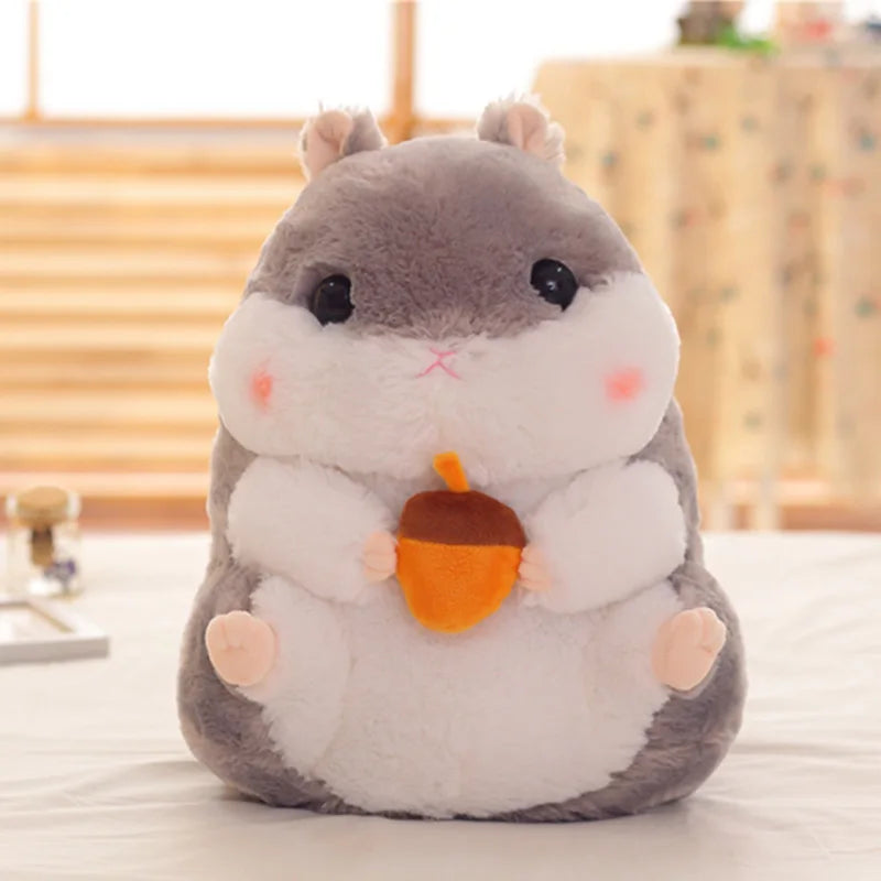 Cute Cartoon Holding Snacks Hamster Plush Toy – The Ultimate Gift for Girls