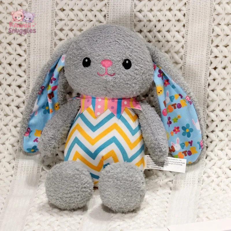 Fluffy Bunny Plush Toy – Soft & Cuddly Easter Gift Gray 30cm Kawaii Snuggle