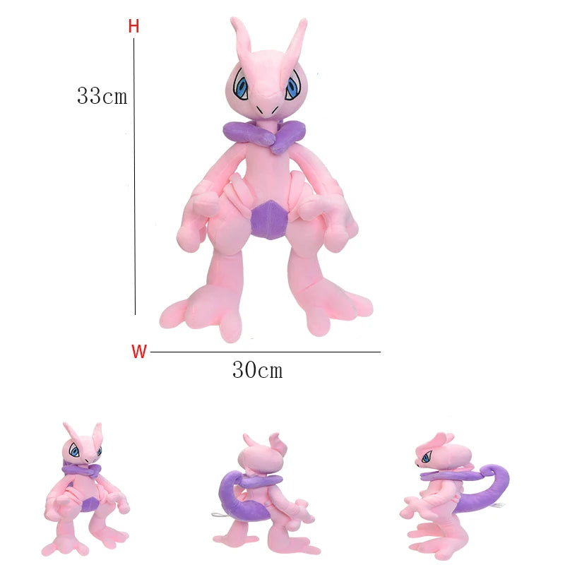 Mew Mewtwo Plush Toy – Legendary Powers in the Softest Form