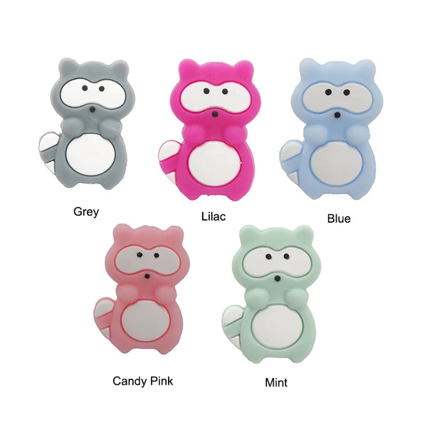 Chengkai Silicone Hedgehog Teether Beads – Where Teething Meets Kawaii Magic