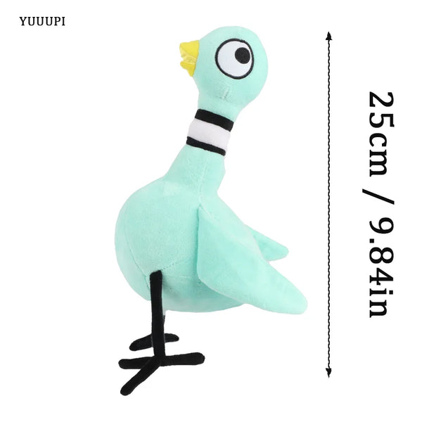 Mo Willems Blue Pigeon Plush Toy – A Feathery Friend with a Cozy Touch