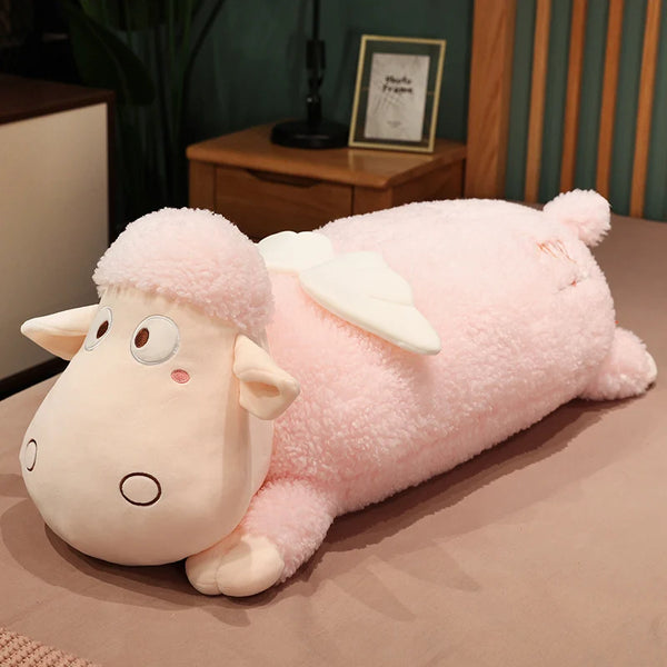 Cartoon Sheep Plush Toys Creative Animal Sheep Plush Long Sleep Pillow Nice Gift