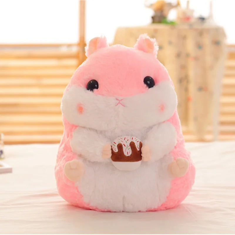 Cute Cartoon Holding Snacks Hamster Plush Toy – The Ultimate Gift for Girls