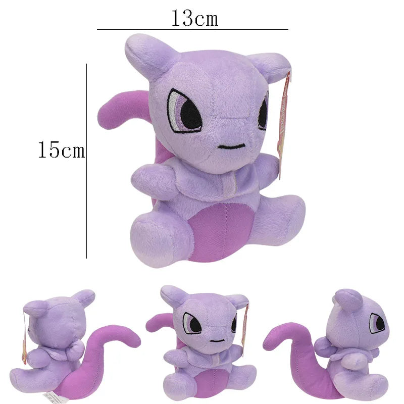 Mew Mewtwo Plush Toy – Legendary Powers in the Softest Form