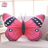 Soft Butterfly Plush Pillow – A Cozy Touch of Elegance Red Kawaii Snuggle