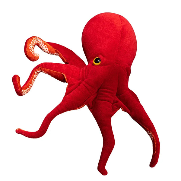 40cm75cm Lifelike Octopus Plush Toy Stuffed Simulation Sea Animal Plush Toys Red Octopus Dolls & Stuffed Toys for BirthdayGift