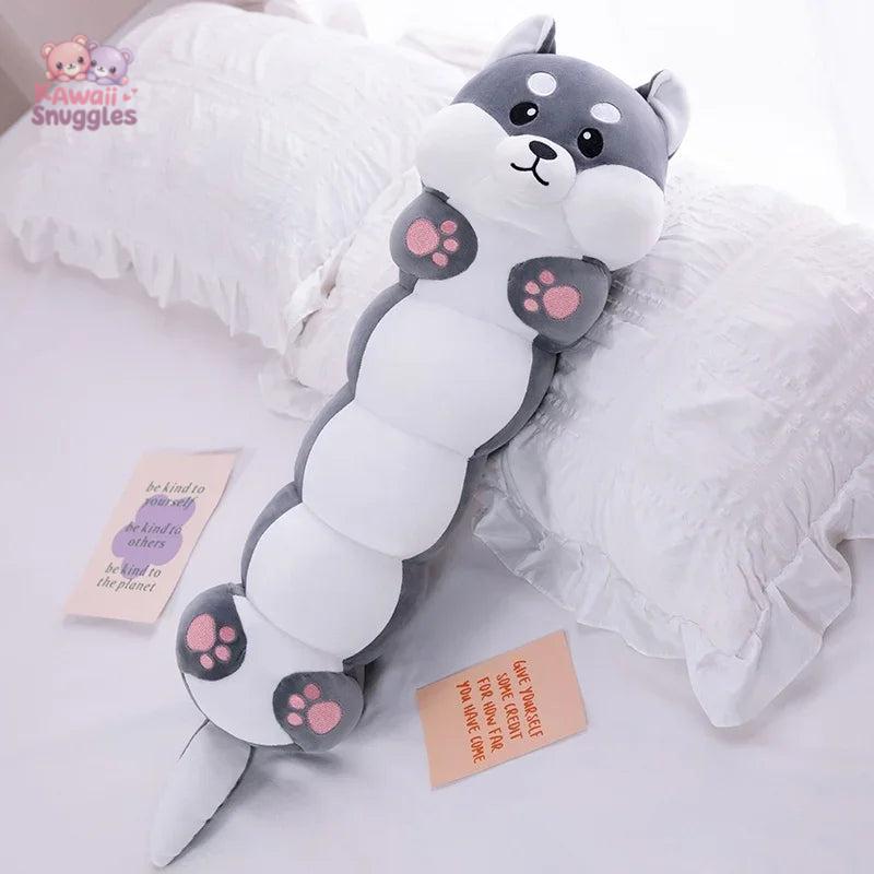 Cartoon Caterpillar Plush Toy: A Fun and Cozy Companion Siberian Husky Kawaii Snuggle