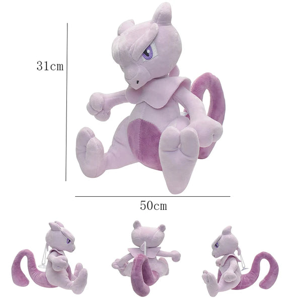 Mew Mewtwo Plush Toy – Legendary Powers in the Softest Form