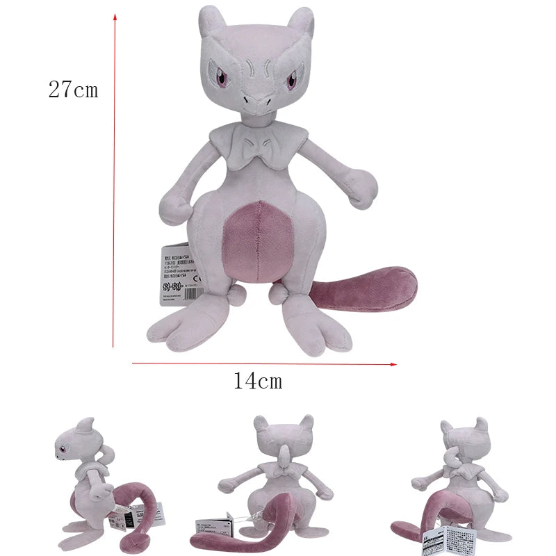 Mew Mewtwo Plush Toy – Legendary Powers in the Softest Form