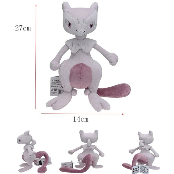Mew Mewtwo Plush Toy – Legendary Powers in the Softest Form
