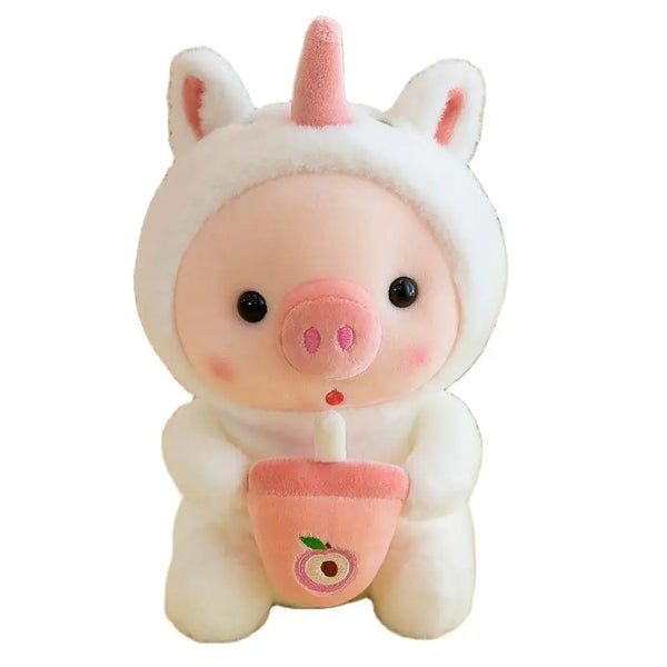 Cosplay Animal Boba Plushie – Unicorn Frog Bunny Pig Toy Hug