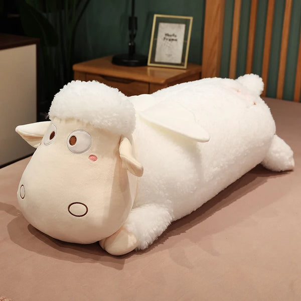 Cartoon Sheep Plush Toys Creative Animal Sheep Plush Long Sleep Pillow Nice Gift