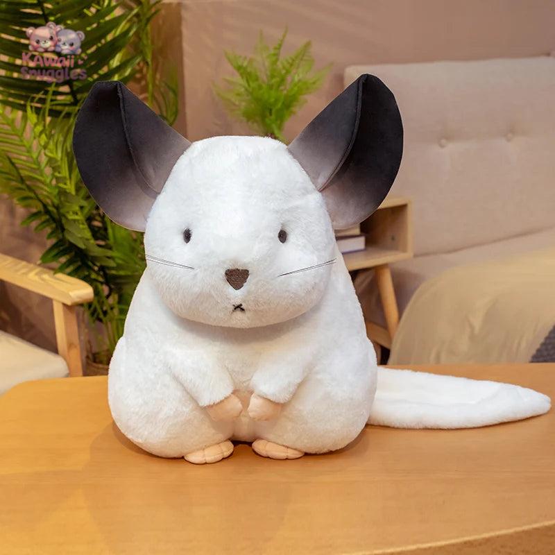 Cute Plushy Chinchillas Plush Doll – Your Softest, Fluffiest Friend! WHITE Kawaii Snuggle