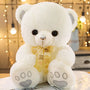 Big Huggale High Quality Teddy Bear with Bow Toy Cute Cartoon Ribbon Teddy Bear Plush Toys Stuffed Plush Animals Bear Doll Birthday Gift For Kids