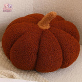 Nordic Halloween Soft Pumpkin Plush – A Cozy Autumn Companion brown Kawaii Snuggle