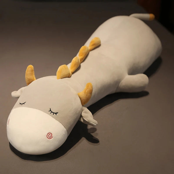 80-160cm Long Sleeping Sheep Lamb Plush Toy Pillow Stuffed Animal Pillow Home Decor Gift for Girl School Nap Pillow